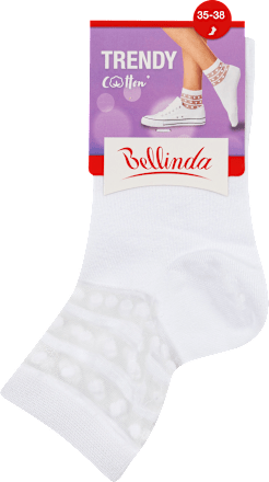 dámské ponožky Trendy, bílé, vel.35-38 Bellinda