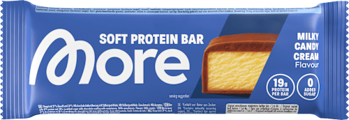 Proteinriegel, Milky Candy Cream More Nutrition