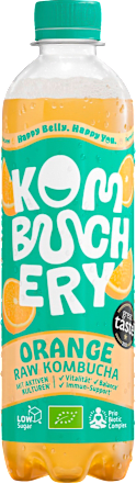 Erfrischungsgetränk, Orange Raw Kombucha KOMBUCHERY