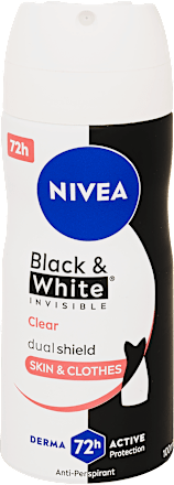 antiperspirant sprej Invisible for Black & White Clear NIVEA