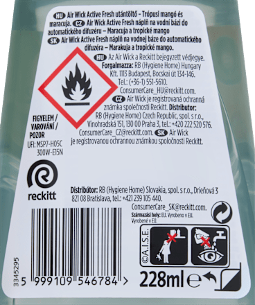 Náplň do automatického difuzéra – marakuja a tropické mango AIR WICK