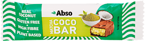 Matcha-kókusz szelet Abso