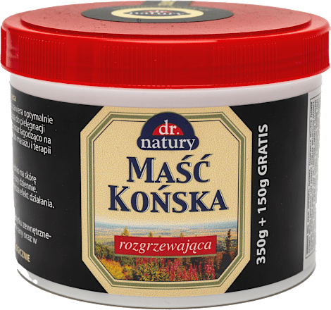 Maść końska rozgrzewająca Dr Natury
