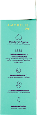 AMORELIE Prostata Stimulator Vibrator Melt, 1 St dauerhaft günstig online  kaufen