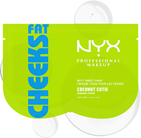 Körper-Tuchmaske Butt Sheet Coconut Cutie (1 Paar) NYX PROFESSIONAL MAKEUP