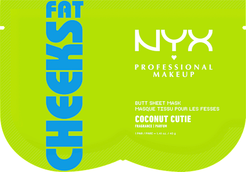 Körper-Tuchmaske Butt Sheet Coconut Cutie (1 Paar) NYX PROFESSIONAL MAKEUP