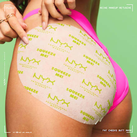 Körper-Tuchmaske Butt Sheet Coconut Cutie (1 Paar) NYX PROFESSIONAL MAKEUP