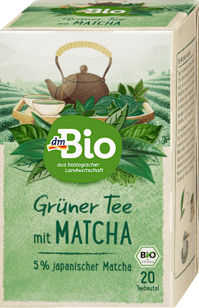 Zeleni čaj Matcha, 20 vrećica dmBio