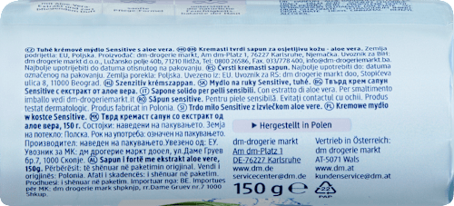 Sapone solido Sensitive Balea