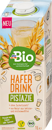 Băutură UHT pe bază de ovăz fermentat și fistic ECO dmBio