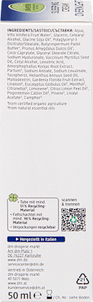Nachtcreme Overnight normale Haut alverde NATURKOSMETIK