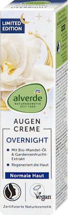 Noćna krema za područje oko očiju Overnight alverde NATURKOSMETIK