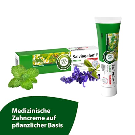Zahnpasta F mit Fluorid Salviagalen