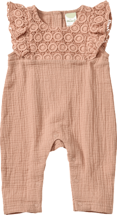 Overall aus Musselin, braun, Gr. 62 ALANA
