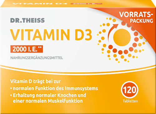 Dr. Theiss Vitamin D3 Tabletten 2000 i.E. DR.THEISS