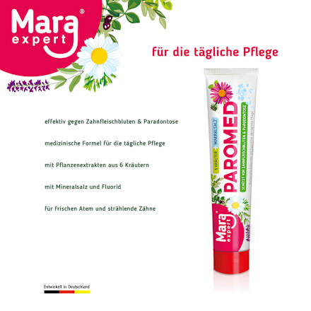 Zahnpasta Paromed Mara