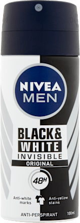Deodorant spray B&W Invisible NIVEA MEN