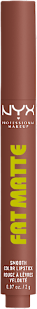 Rúž na pery Fat Matte Smooth - 08 Toasty Taupe NYX PROFESSIONAL MAKEUP