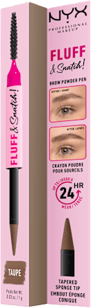 Púdrová ceruzka na obočie Fluff & Snatch - 02 Taupe NYX PROFESSIONAL MAKEUP