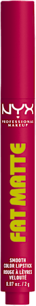 Rúž na pery Fat Matte Smooth - 14 Hibiscus Hug NYX PROFESSIONAL MAKEUP