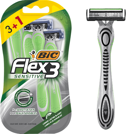 Jednokratni brijači Flex 3 Sensitive BIC