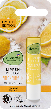 Ajakápoló bio citrommal alverde NATURKOSMETIK