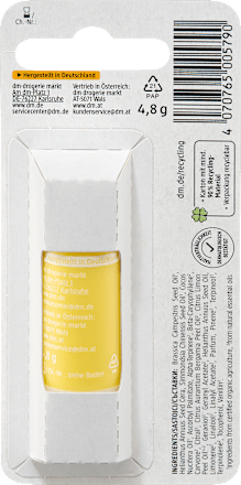 Ajakápoló bio citrommal alverde NATURKOSMETIK