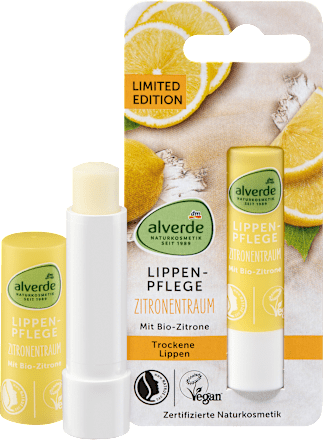 Ajakápoló bio citrommal alverde NATURKOSMETIK