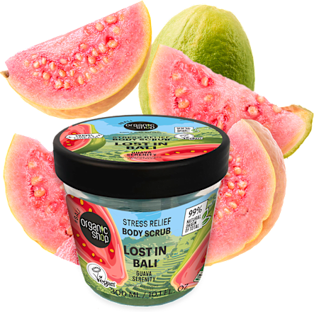 Antistresový telový peeling Lost in Bali  organic shop