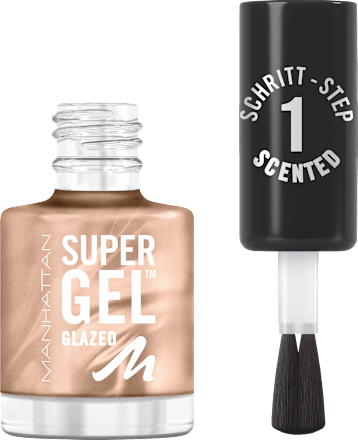 Nagellack Super Gel Scented Glazed 119 Brew-Tiful Latte MANHATTAN Cosmetics