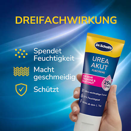 Fußcreme Urea Akut Scholl