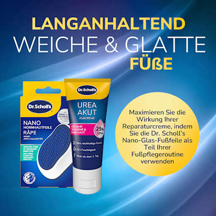 Fußcreme Urea Akut Scholl