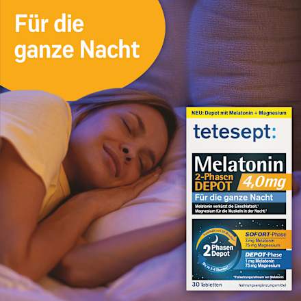 Melatonin 2 Phasen Depot 4mg tetesept