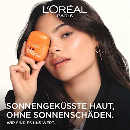 Tagescreme Vitamin C getönter Glow tägliches Fluid LSF 30 L'ORÉAL PARiS REVITALIFT