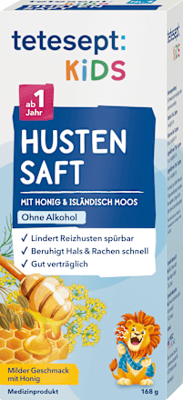 Hustensaft Kids Honig & Isländisch Moos tetesept