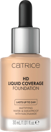 Podkład HD Liquid Coverage Foundation 040 Warm Beige CATRICE