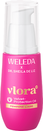 Intimpflege Waschlotion vlora+ Velvet Protection Oil WELEDA
