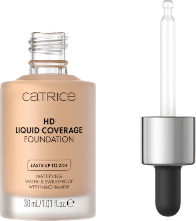 HD Liquid Coverage tečni puder – 040 Warm Beige CATRICE
