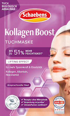 Tuchmaske Kollagen Boost Schaebens