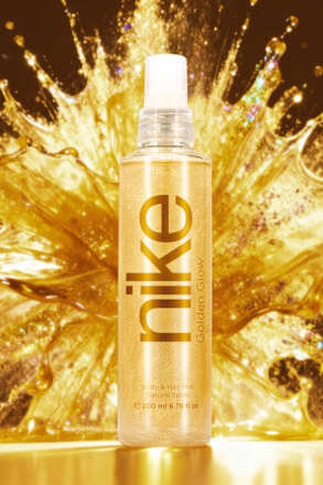 Testpermet Golden Glow nike