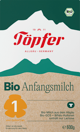 Folgemilch 2 nach dem 6. Monat Töpfer