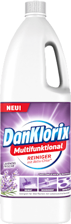 Multifunktional-Reiniger mit Aktiv-Chlor Lavendel Frische DanKlorix
