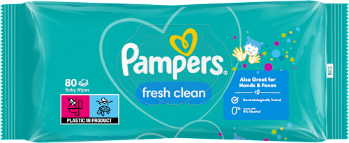 Vlhčené utierky Fresh Clean XXL Pampers