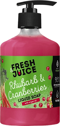 Rhubard tečni sapun FRESH JUICE
