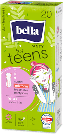 slipové vložky Relax bella for teens