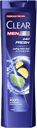 Šampon protiv peruti 24H Fresh – limun CLEAR Men