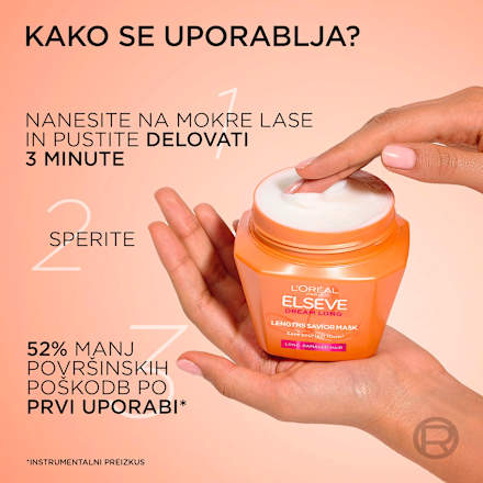 Maska za lase z razcepljenimi konicami Dream Long L'ORÉAL PARiS ELSEVE