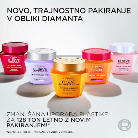 Maska za dehidrirane lase Hydra Hyaluronic L'ORÉAL PARiS ELSEVE