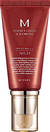 BB krém M Perfect Cover SPF 42 / PA +++ No.27/Honey Beige MISSHA