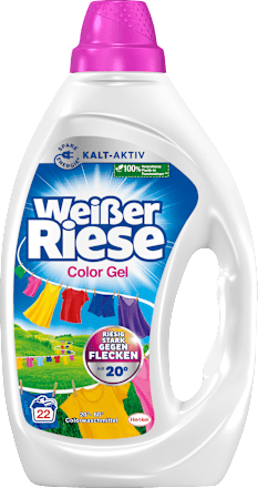 Colorwaschmittel Gel Weißer Riese